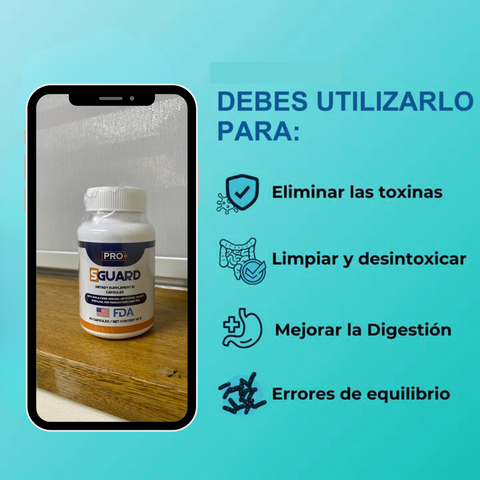 SGUARD(SHAPEGUARD) - DESINTOXICA TU HÍGADO GRASO